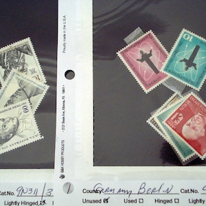 Stamps - Berlin Germany - Dolls, Sleeping Beauty, Commemorative Stamp Collecting Unused Foreign Stamps from 1950s Cataloged