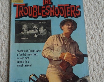 The Troubleshooters, Vintage Western Comic Book - Dell Four Color Comic #1108  – 1960  Dell Comic of the Wild West