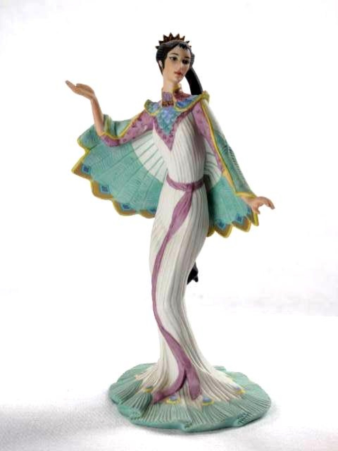 The Peacock Maiden, 1991 Lenox Legendary Princesses Collection - Etsy