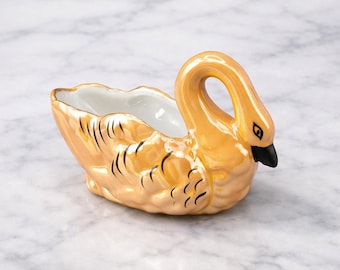Vintage Noritake Swan-shaped Open Salt Cellar