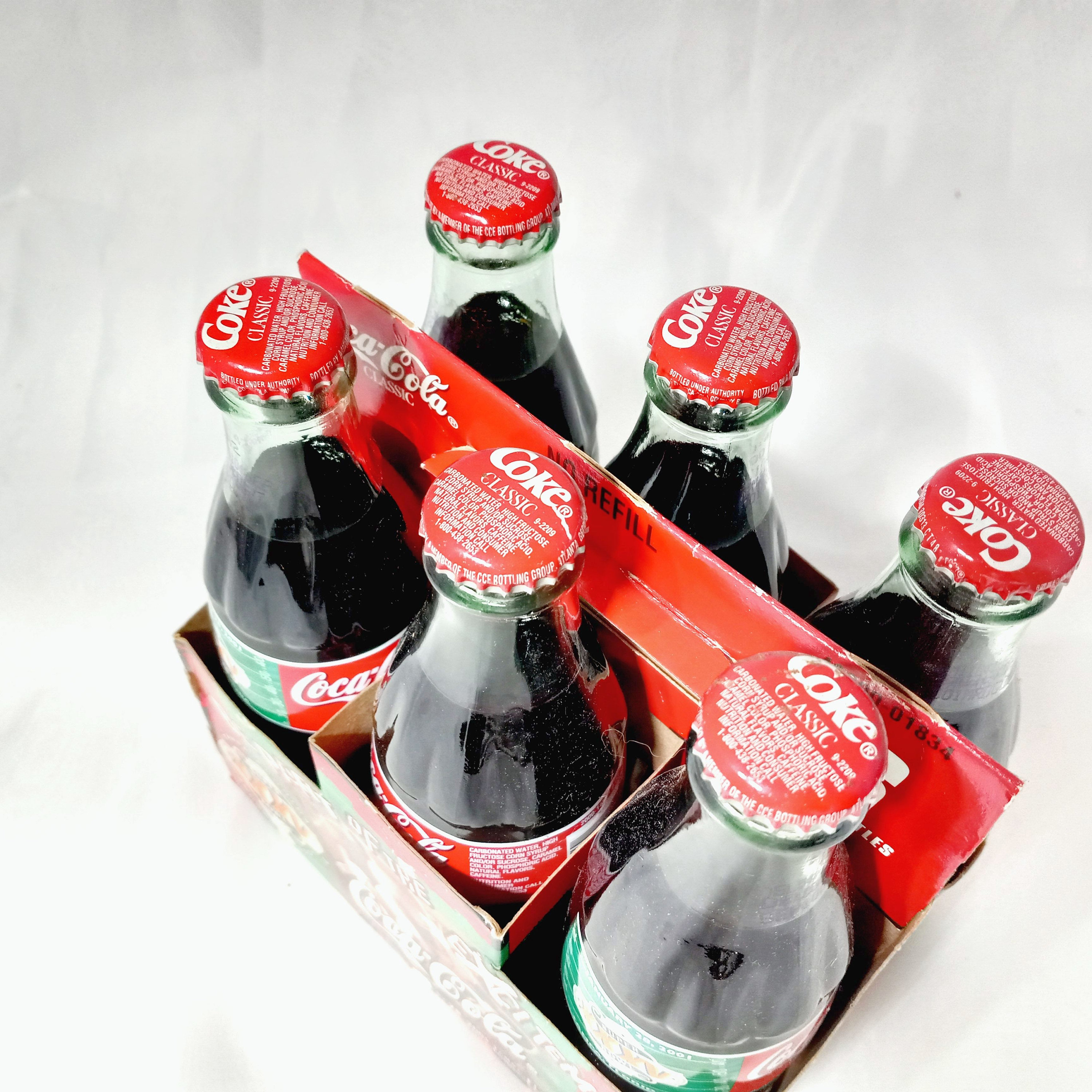 Coca-Cola ガラスボトル 64FL OZ
