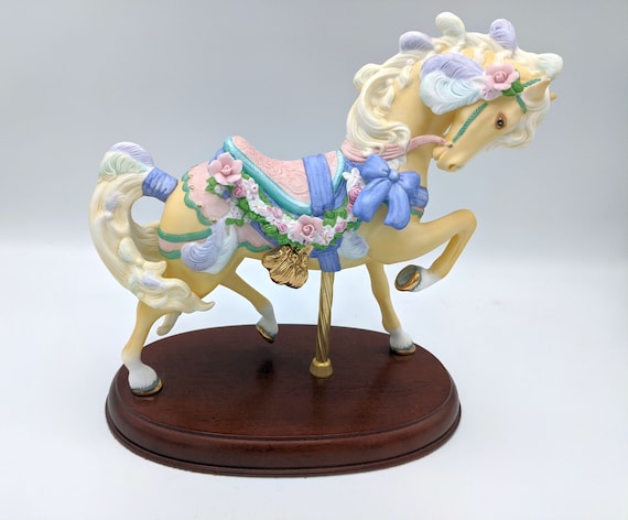 Lenox Circus Carousel Horse, 1989 Lenox - Decorated Carousel Horse