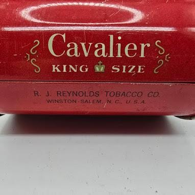 cavalier king size cigarette tin Vintage Tobacco Photograph by Paul Ward Antiques, Art, Vintage