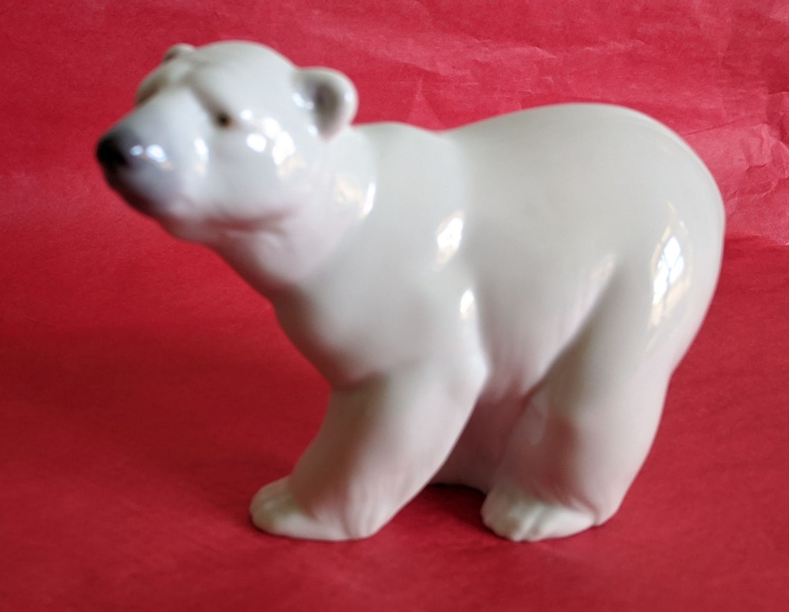 lladro bear figurine