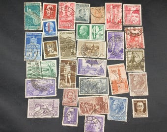 古切手　国内・外国　戦前・戦後　未整理多数有り　コレクション 1800年代から1900年代初頭のイタリアの古い切手12枚セット、SC 33