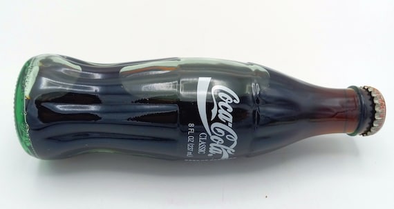 Super Bowl 29 Green Coca-cola Bottle - Full 8 Ounce Coke Super Bowl 29 Green Coca-cola Bottle - Full 8 Ounce Coke