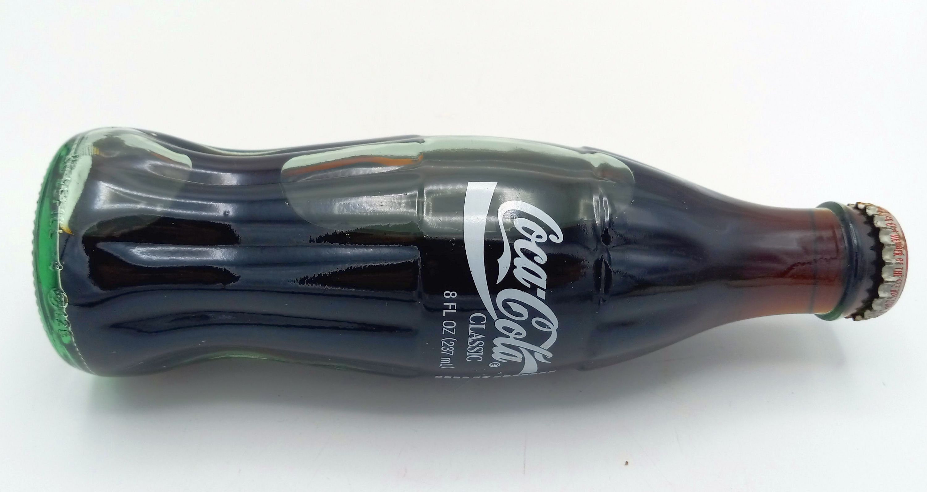 Super Bowl 29 Green Coca-cola Bottle - Full 8 Ounce Coke Super Bowl 29 Green Coca-cola Bottle - Full 8 Ounce Coke