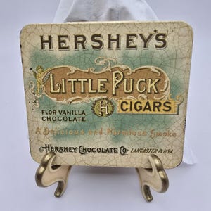 puck tobacco tin Metal Puck Tin