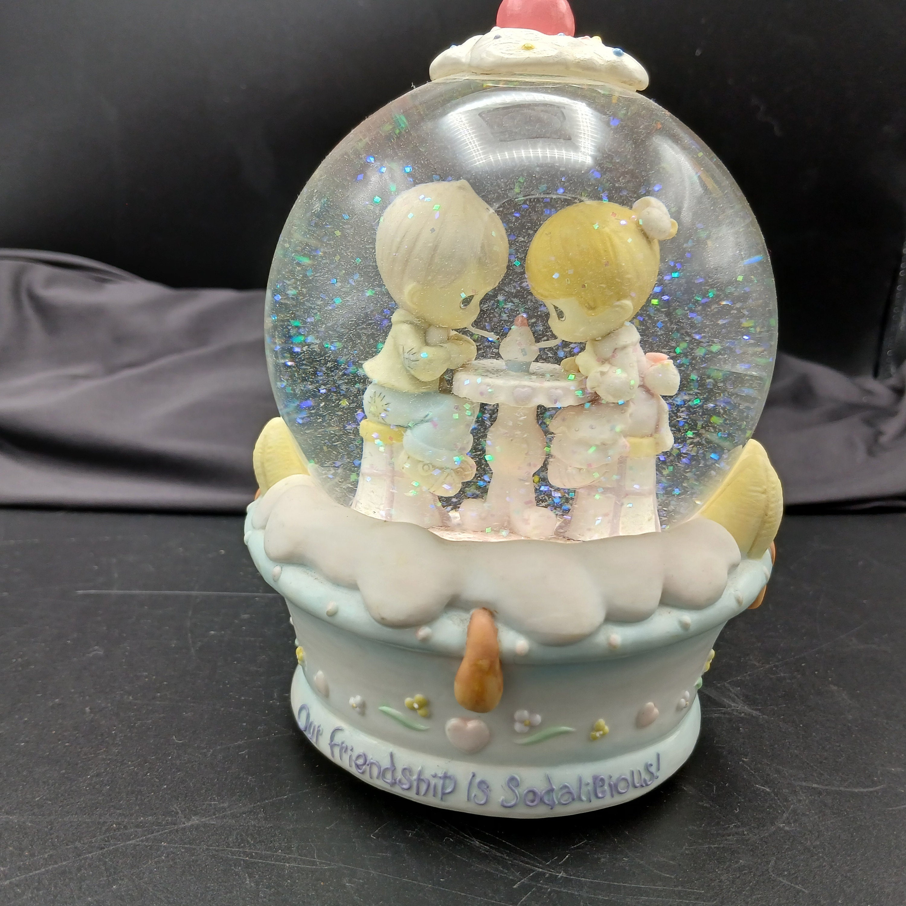 Precious Moments Music Box, Our Friendship is Sodalicious Precious Moments Music Box, Our Friendship is Sodalicious