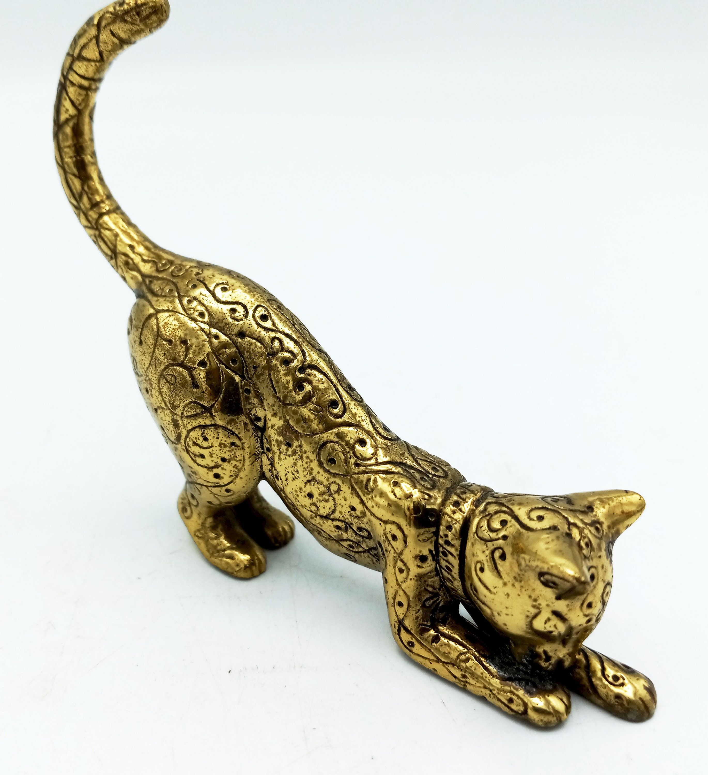 Franklin Mint Curio Cats - Etsy