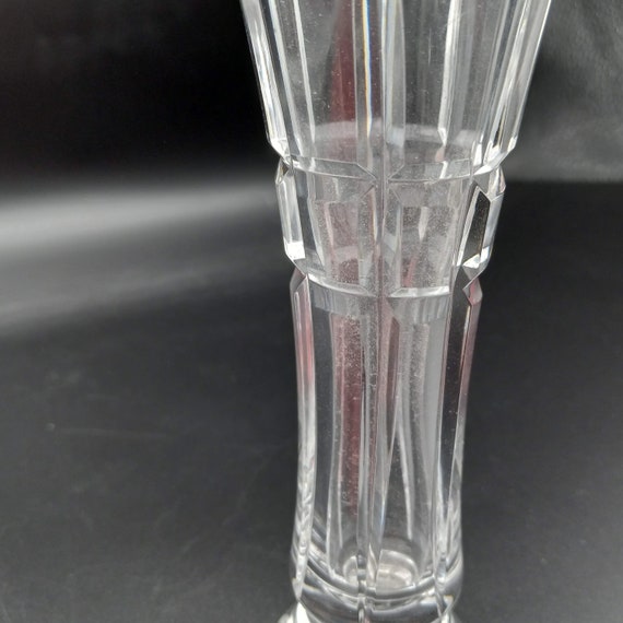 ウォーターフォード グレンモアカットクリスタル バド花瓶、高さ7.5