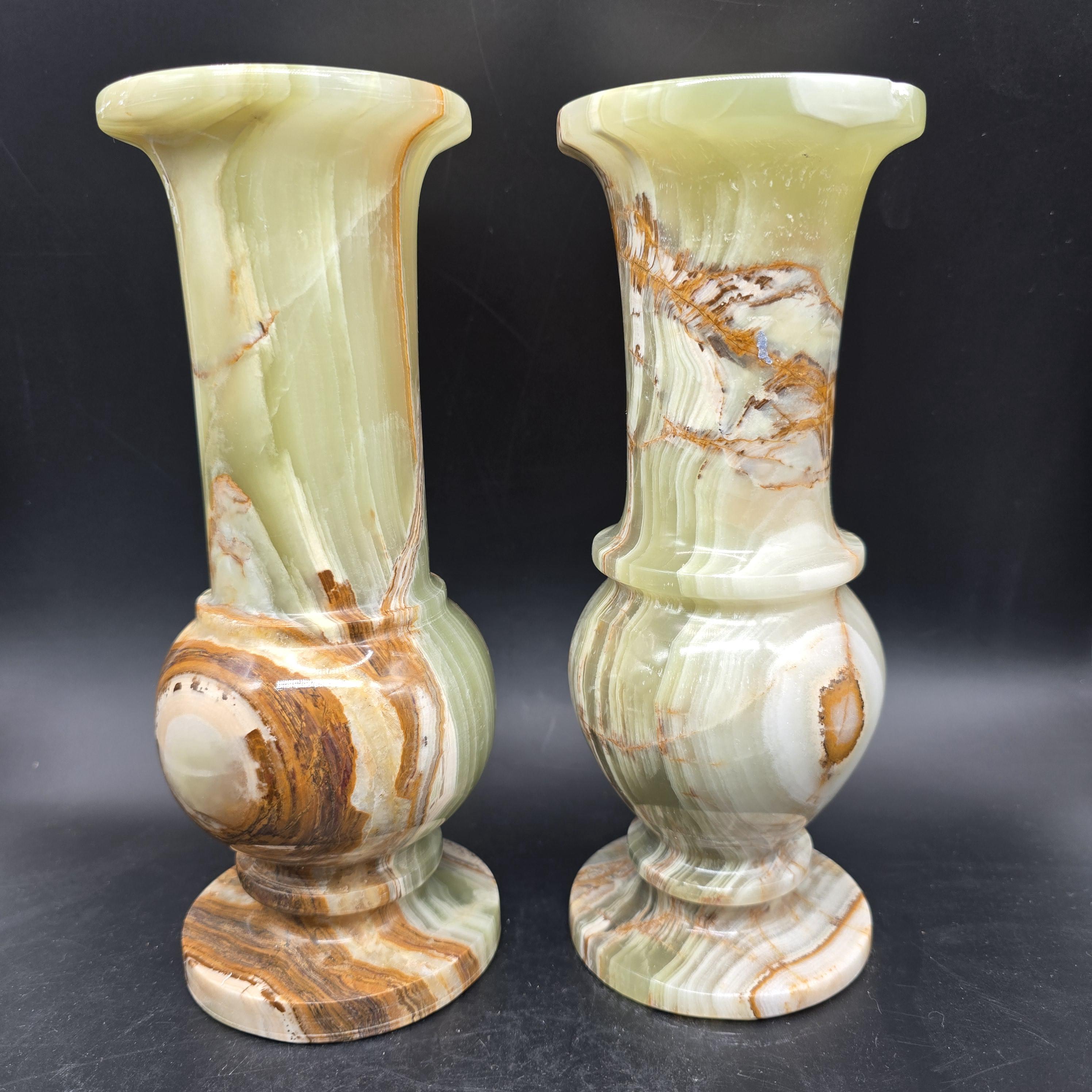 Green Onyx Vase - Etsy Green Onyx Vase - Etsy