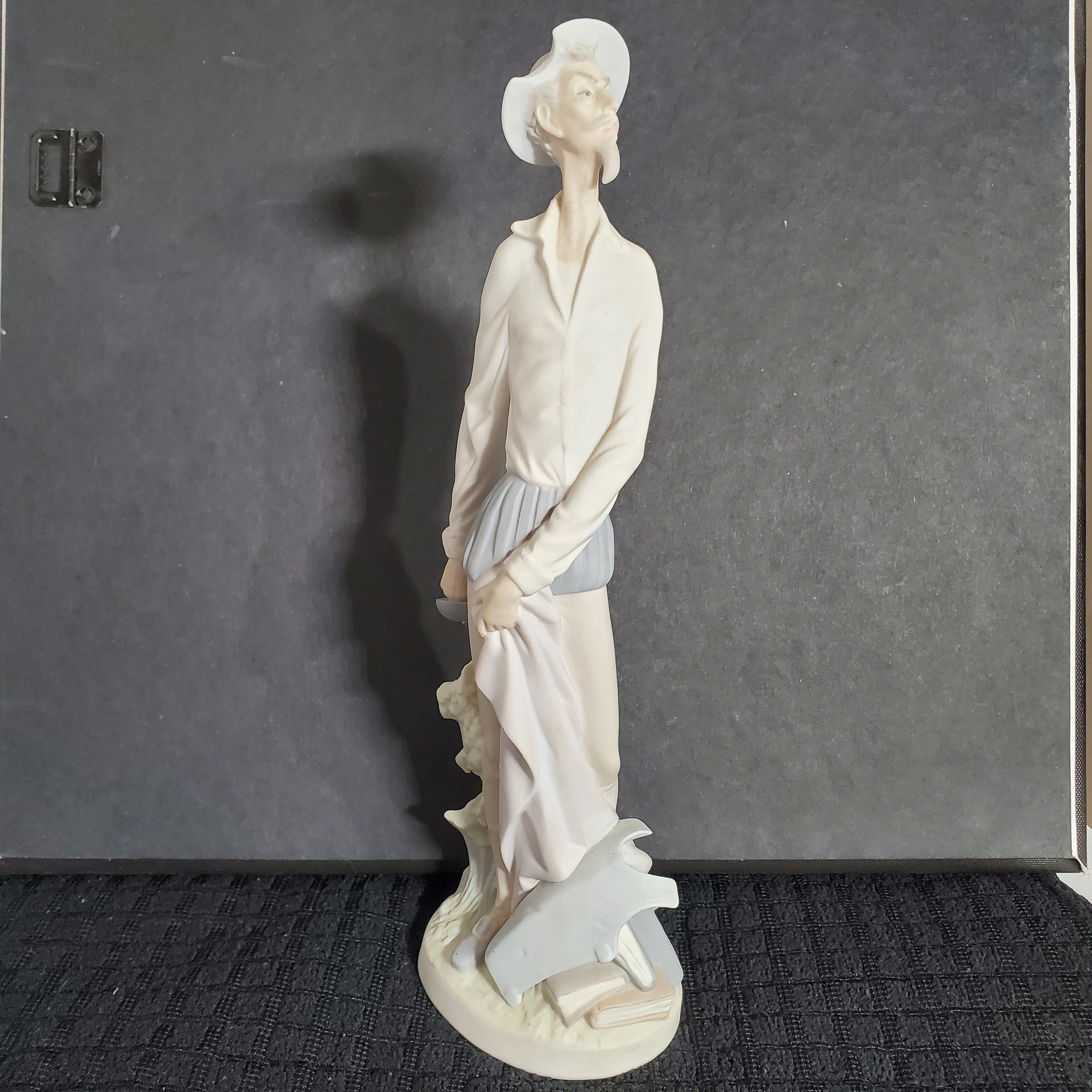 希少 リヤドロ LLADRO Retired Matte 磁器 Standing Don Quixote Man