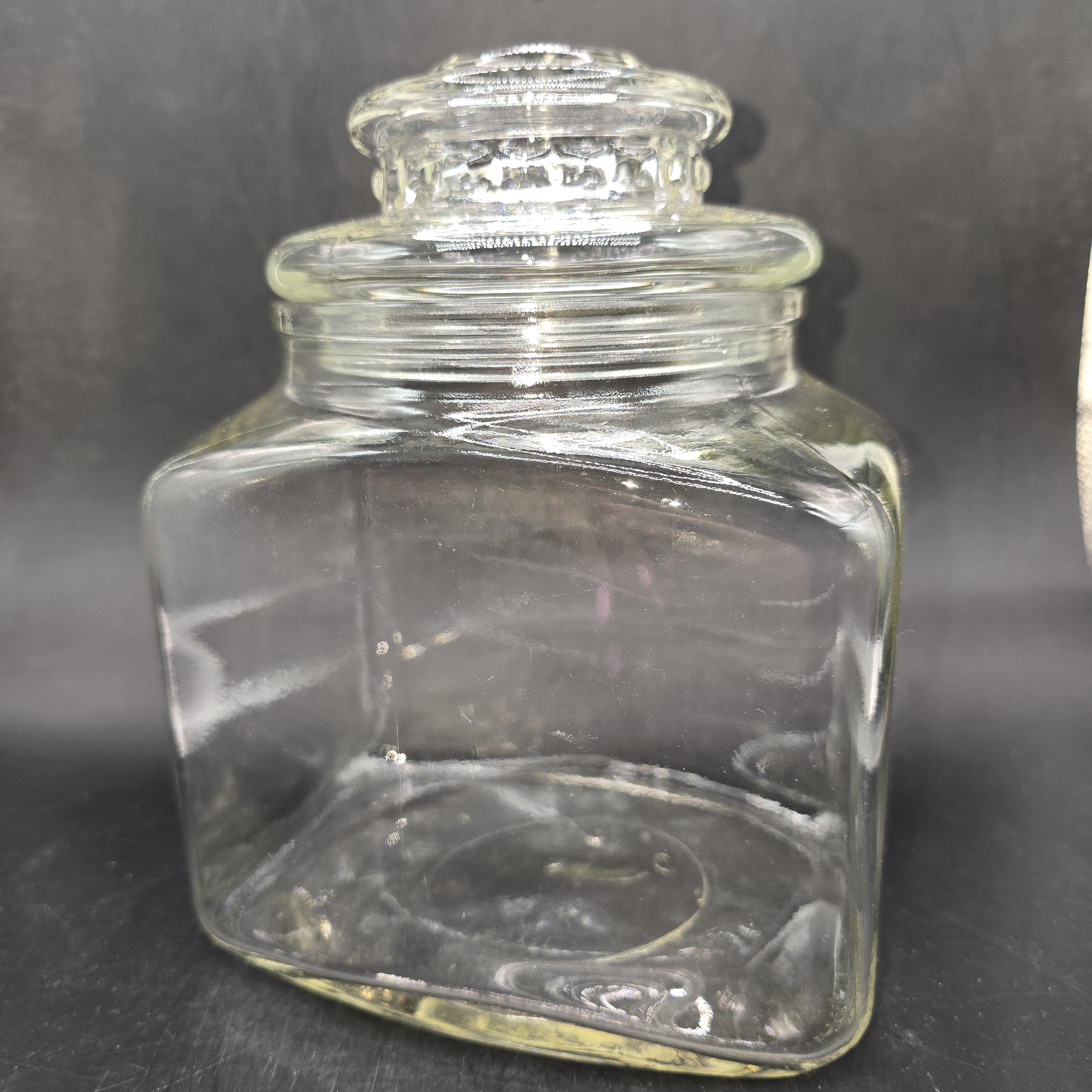 Hazel atlas clear glass jar - Etsy 日本