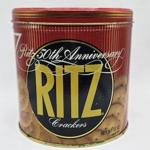 1984 50th Anniversary Ritz Cracker Tin - Etsy