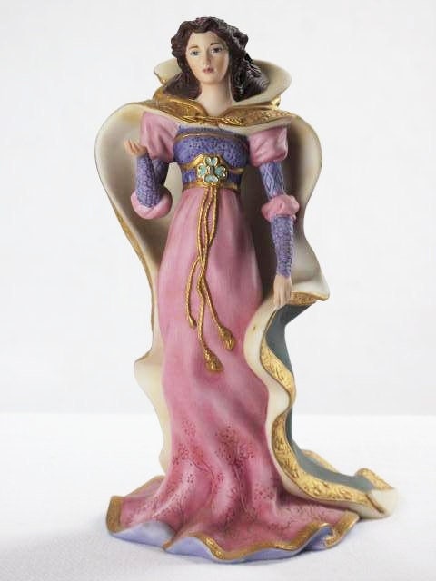 Maid Marian, Dark Haired Beautiful Figurine from the Lenox Legendary Princesses Collection
