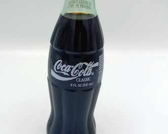 Super Bowl 29 Green Coca-cola Bottle - Full 8 Ounce Coke