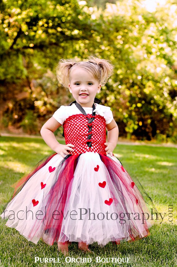 Items similar to Queen of Hearts Inspired Tutu Dress on Etsy