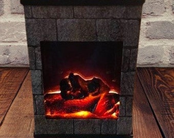 LIMITED EDITION - Fireplace Wax Melter with Firewood Scent  - Free Shipping