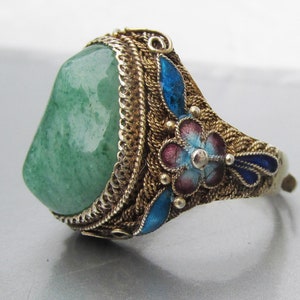 アクセサリー #256 Yuragi vintage silver925 Judith Ripka Pave Black Spinel and Turquoise Rhodium Over