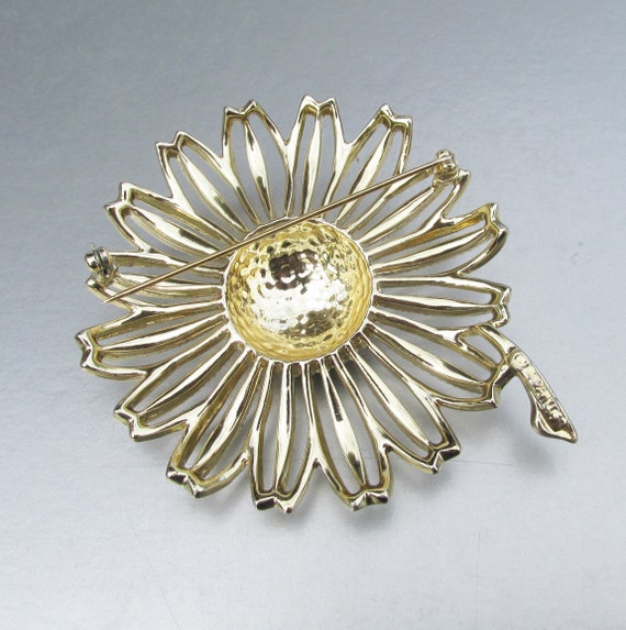 Sarah Coventry DAISY MAE Vintage 1960s Big Flower… - image 3