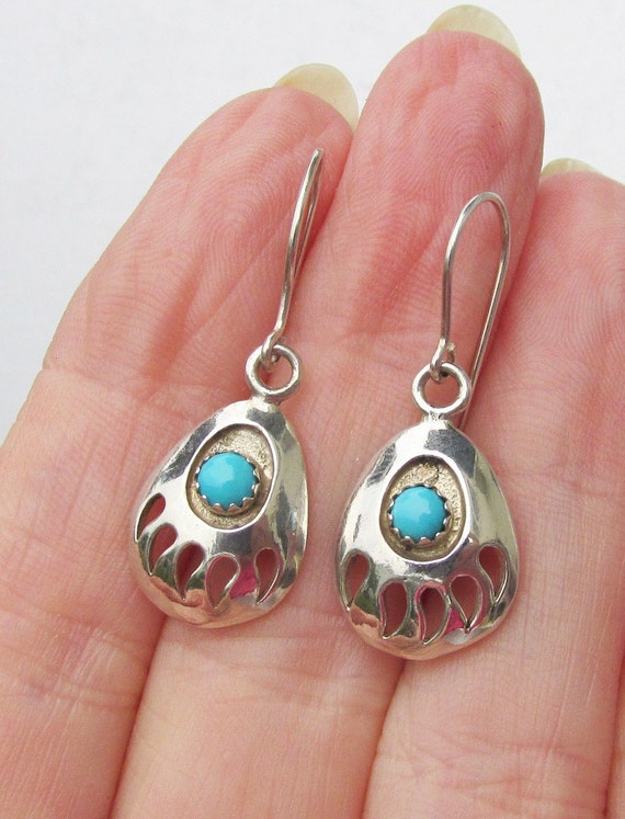 Bear claw earrings clearance