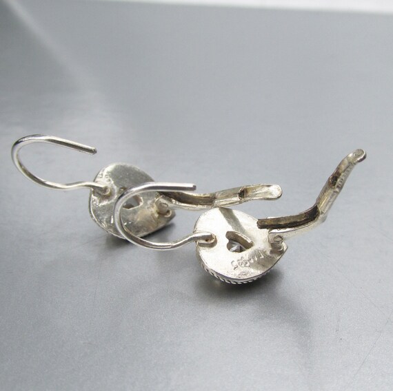 REDUCED! Sterling Silver Dot Frame HEART Cubic Zi… - image 2
