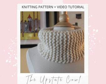 The Upstate Cowl-KNITTING PATTERN