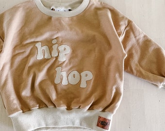 18-24 mo hip hop oversized sweatshirt