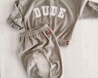 18-24 mo dude sweatsuit