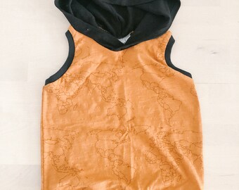3T hooded tank