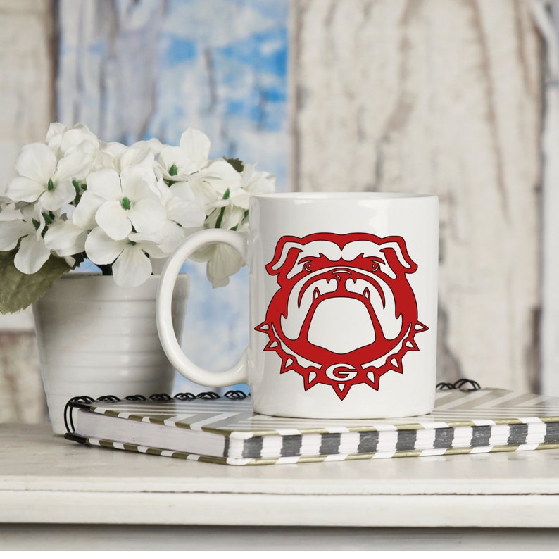 Georgia Bulldogs Vinyl Decal/Sticky Vinyl Decal/UGA Decal/Yeti | Etsy