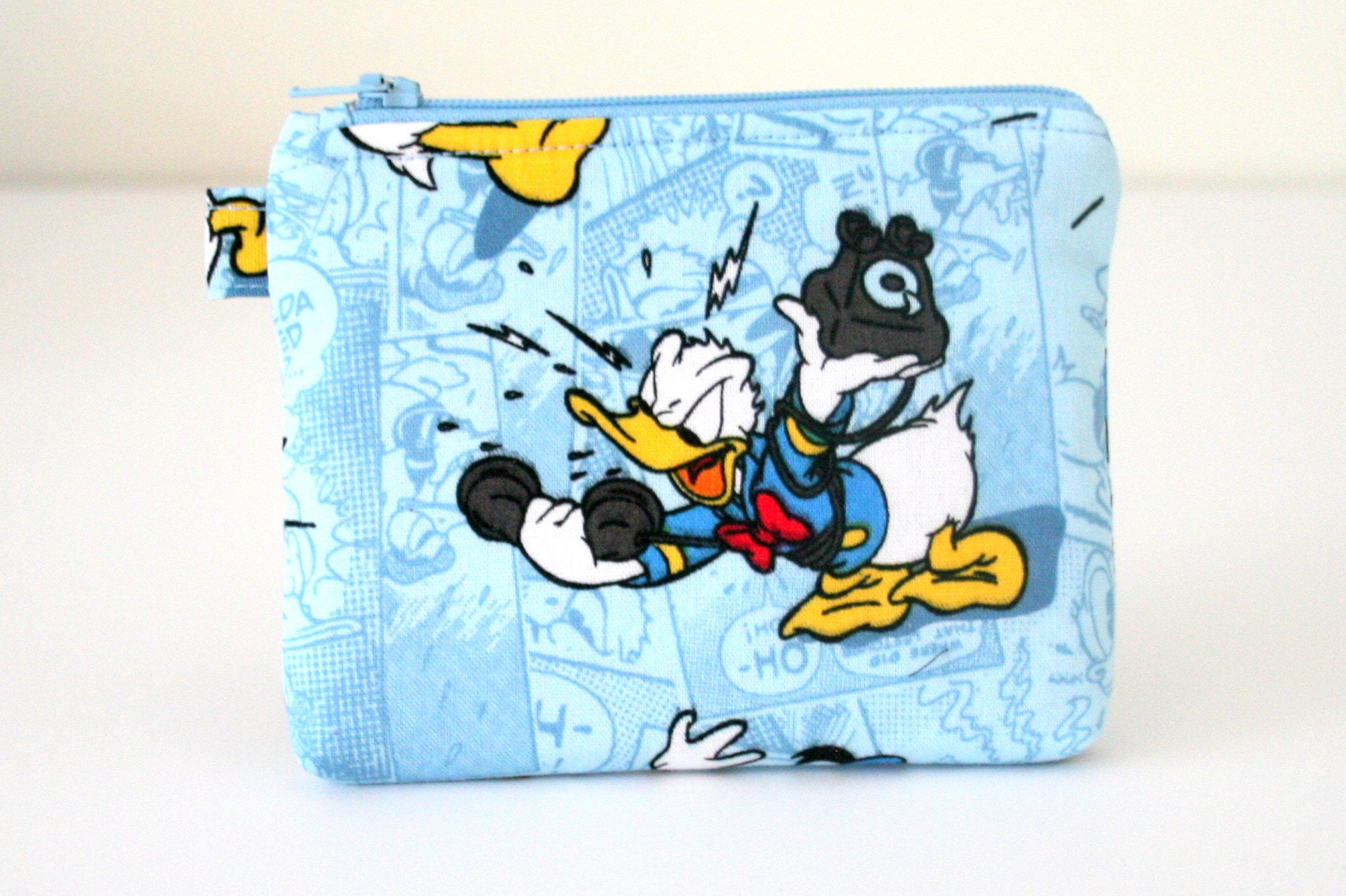 Donald Duck Coin Bag Key Ring Bag Gift Card Bag Padded Bag Etsy