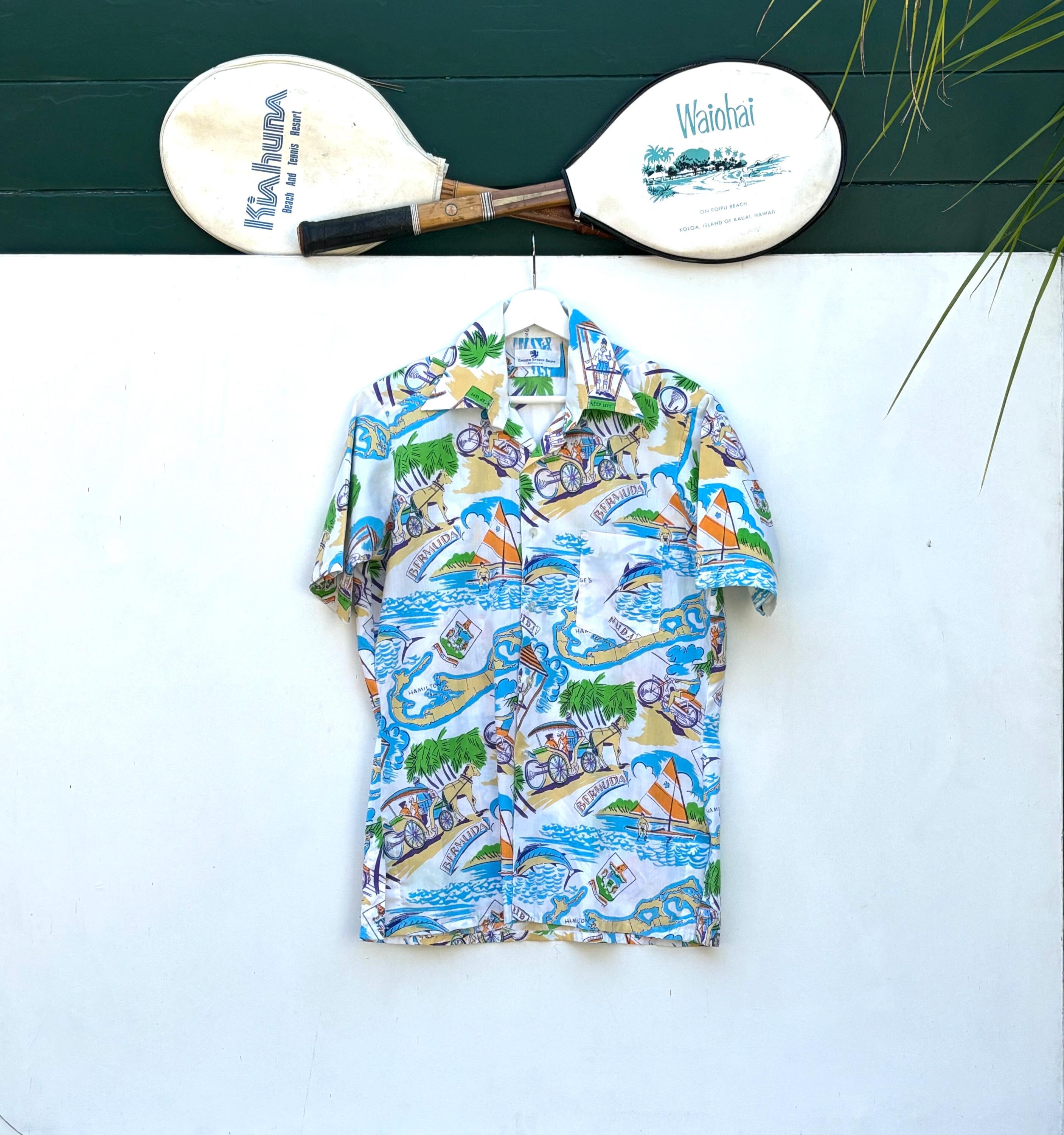 70 年代 VINTAGE English Sports Shop シャツ English Sports Shop Bermuda | eBay