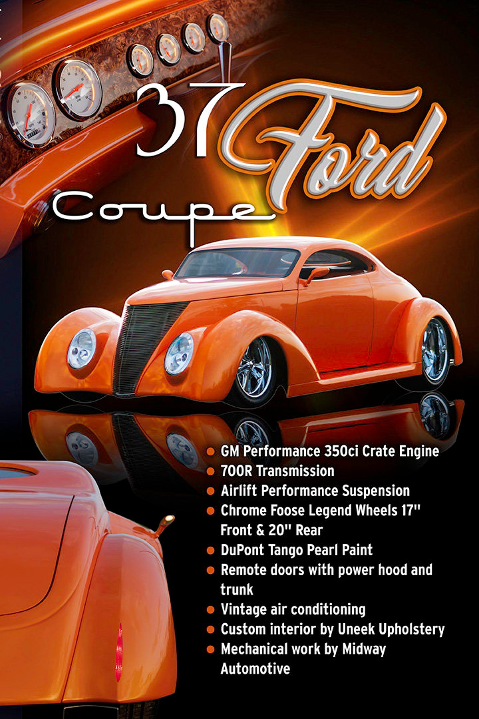 Car show display signs. Gift for car lover. Corvette Chevy
