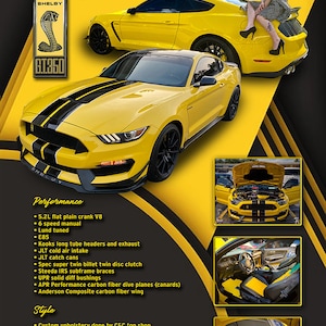 MUSTANG SHOW SIGN