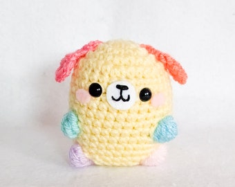 Patches the Crochet Puppy Amigurumi Toy