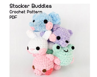 Stacker Buddies PDF Crochet Pattern