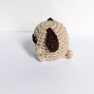 Baby Biscuit the Pug Amigurumi Dog Plush image 3