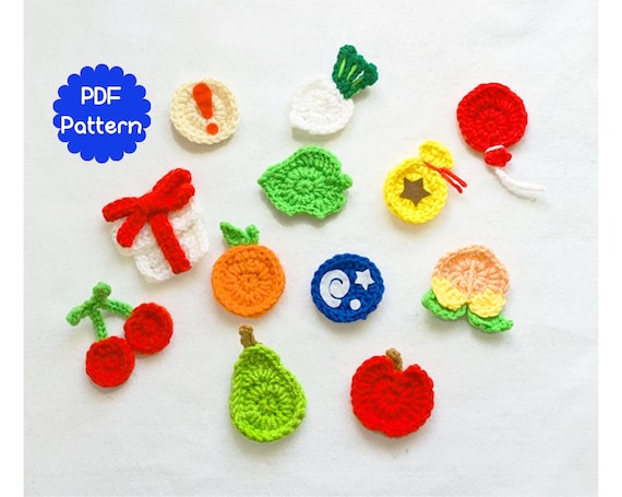 Animal Crossing Crochet Applique Patterns