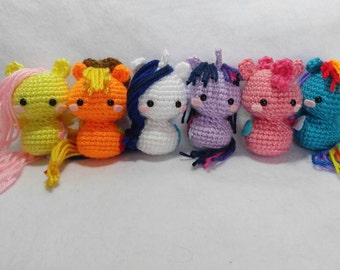 Crochet MLP Amigurumi Single or Set