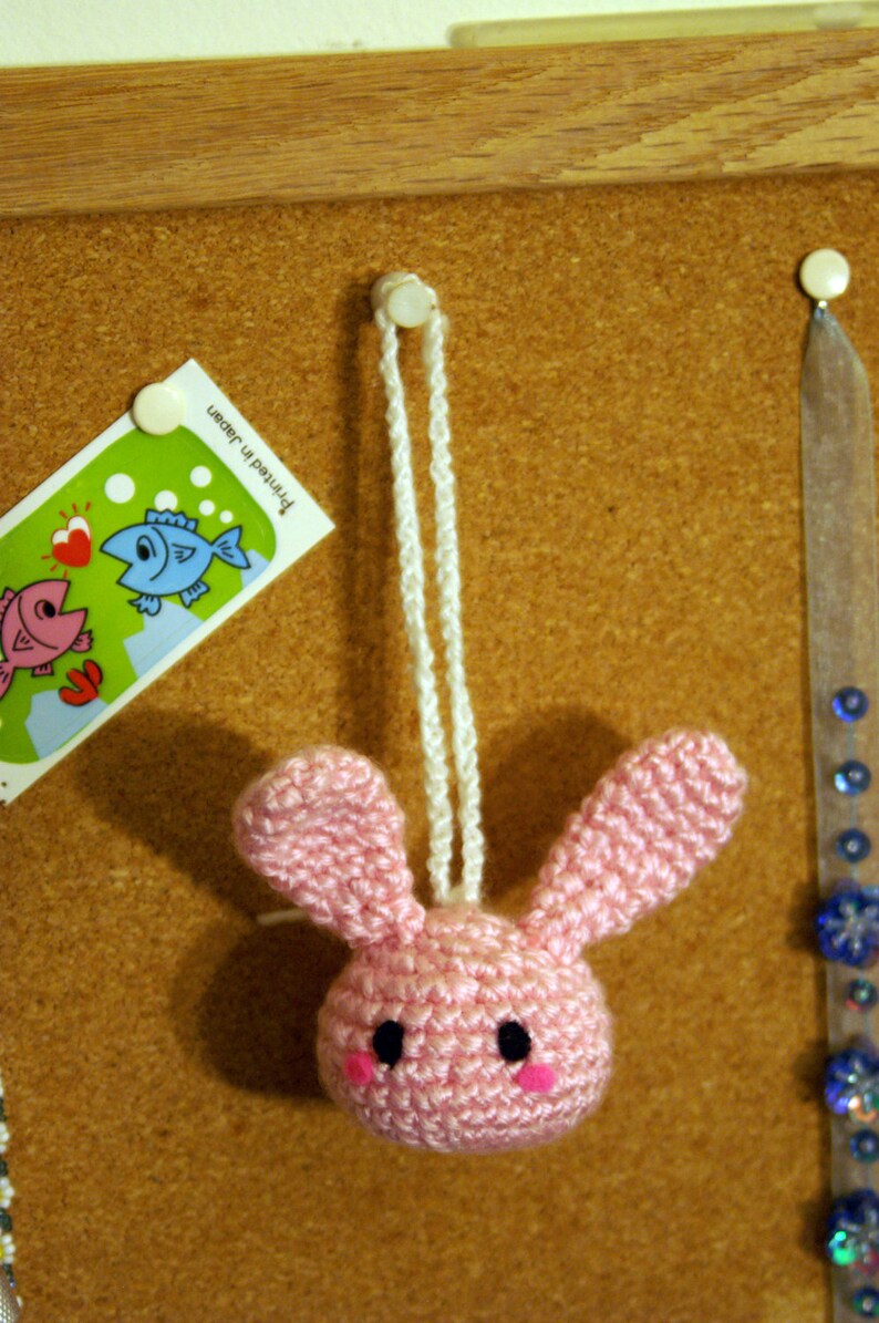Crochet Bunny Amigurumi Bunny Crochet Bunny Keychain | Etsy
