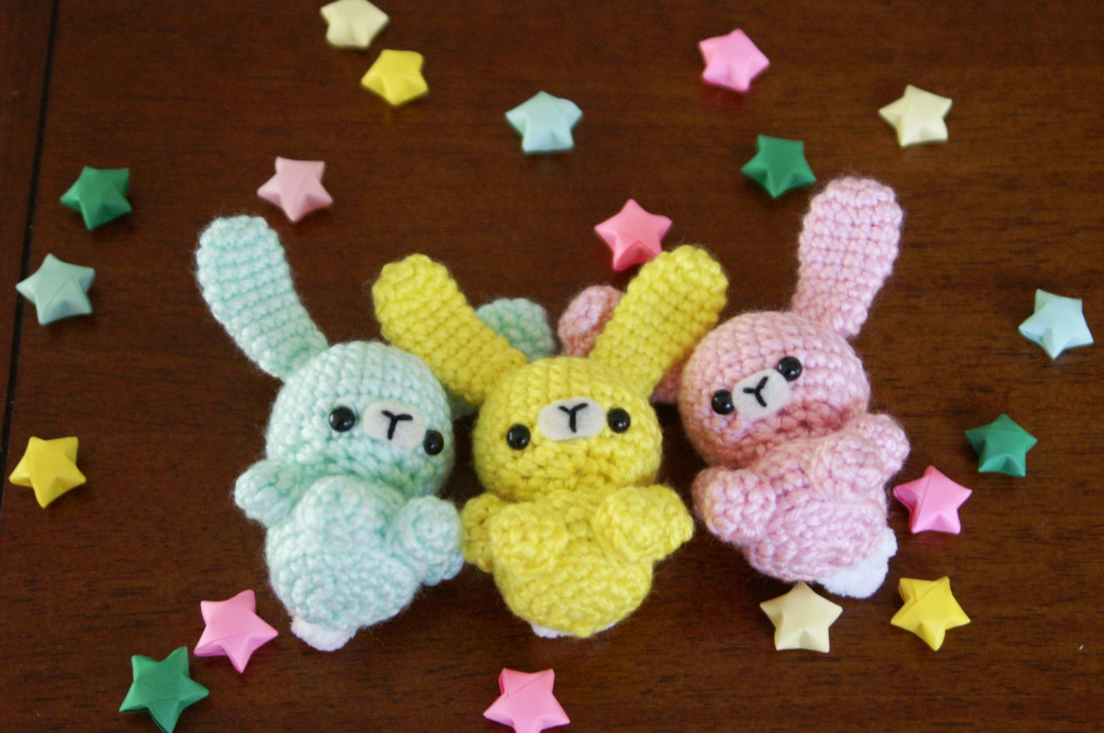 Jelly Bean Bunny Crochet Pattern Amigurumi Bunny Pattern Etsy