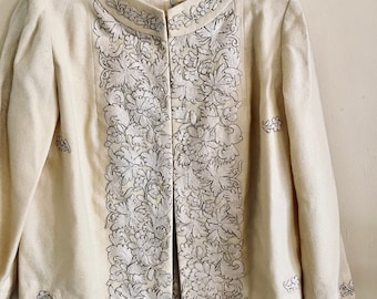 SALE-Vintage 1960’s Yellow Wool Shift Dress & Matching Jacket