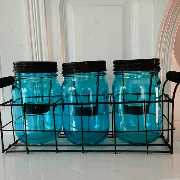 Mason Jar Votive Etsy