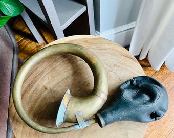 Antique Brass Car Horn