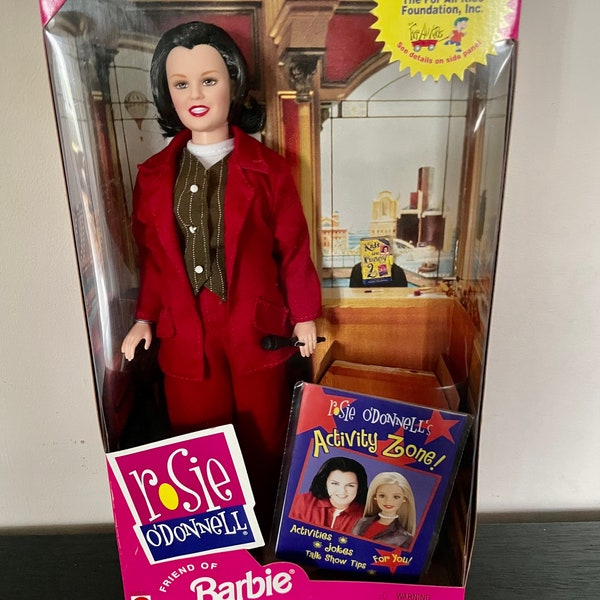 Vintage 1999 Rosie O’Donnell Friend of Barbie Doll New in Box