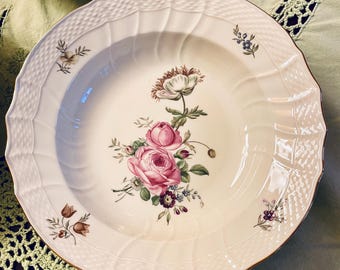 SALE-Set of 6 ROYAL COPENHAGEN Frijsenborg deep plate/soup bowl
