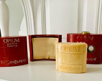 Yves Saint Laurent YSL Opium Savon Parfumed Soap NEW SEALED 3.5 Oz