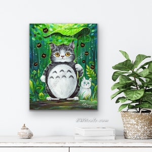 Supreme Master CANVASES Giclée, Catoro's Shelter, Hand Embellished with acrylics paints, limited to 5 Item details in Description image 3